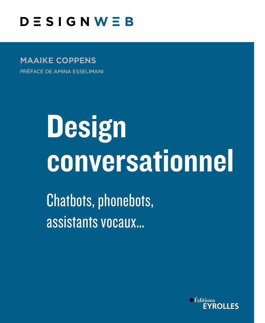 Cover of the book Design conversationnel by Maaike Coppens, Éditions Eyrolles